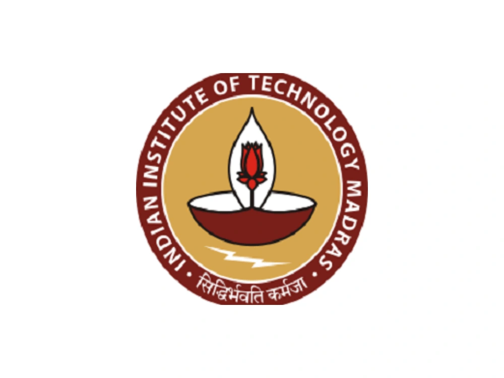 Institutional logo of IIT Madras, not an article photograph
