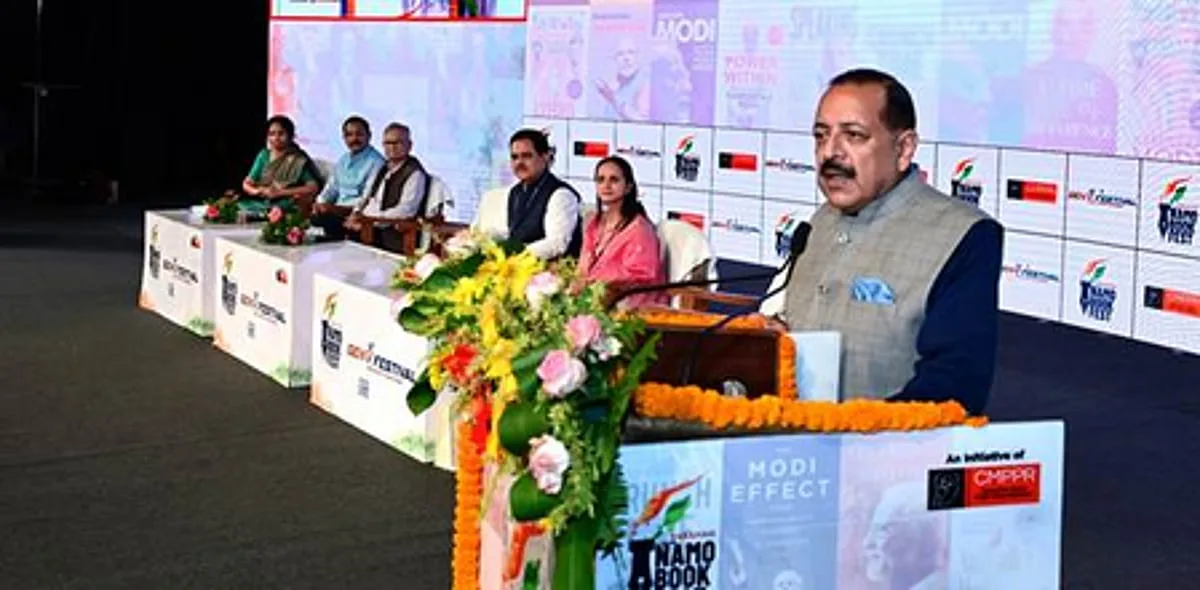 Union minister Jitendra Singh. Photo: IANS, via The New Indian Express